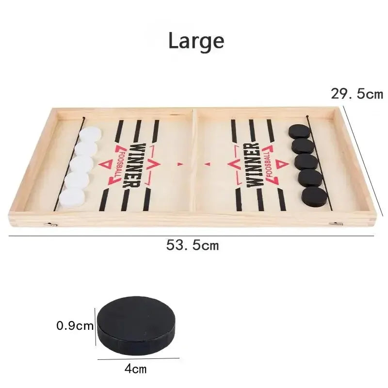 Purilite Select Table Hockey Fast Sling Puck Game