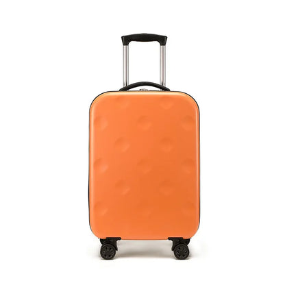 Purilite Select Foldable Travel Suitcase with Spinner Wheels | Lightweight ABS Rolling Luggage with Password Lock | Compact Collapsible Trolley Case