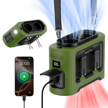 Purilite Select Socool 14500mAh Portable Waist Fan