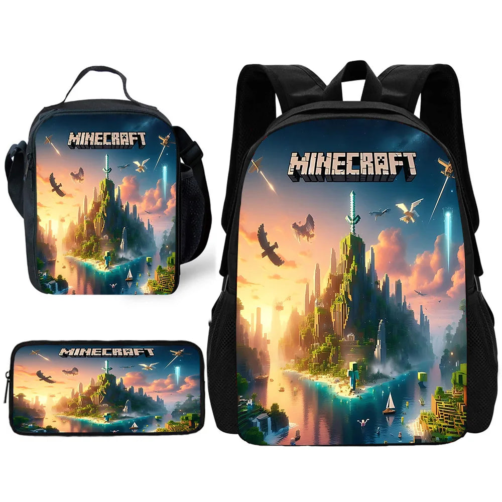 Purilite Select Kids Cartoon Backpack Set