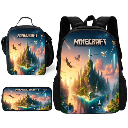 Purilite Select Kids Cartoon Backpack Set