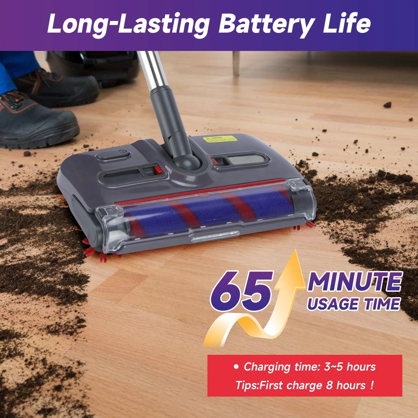 Purilite Select Wireless Electric Spin Mop Cleaner