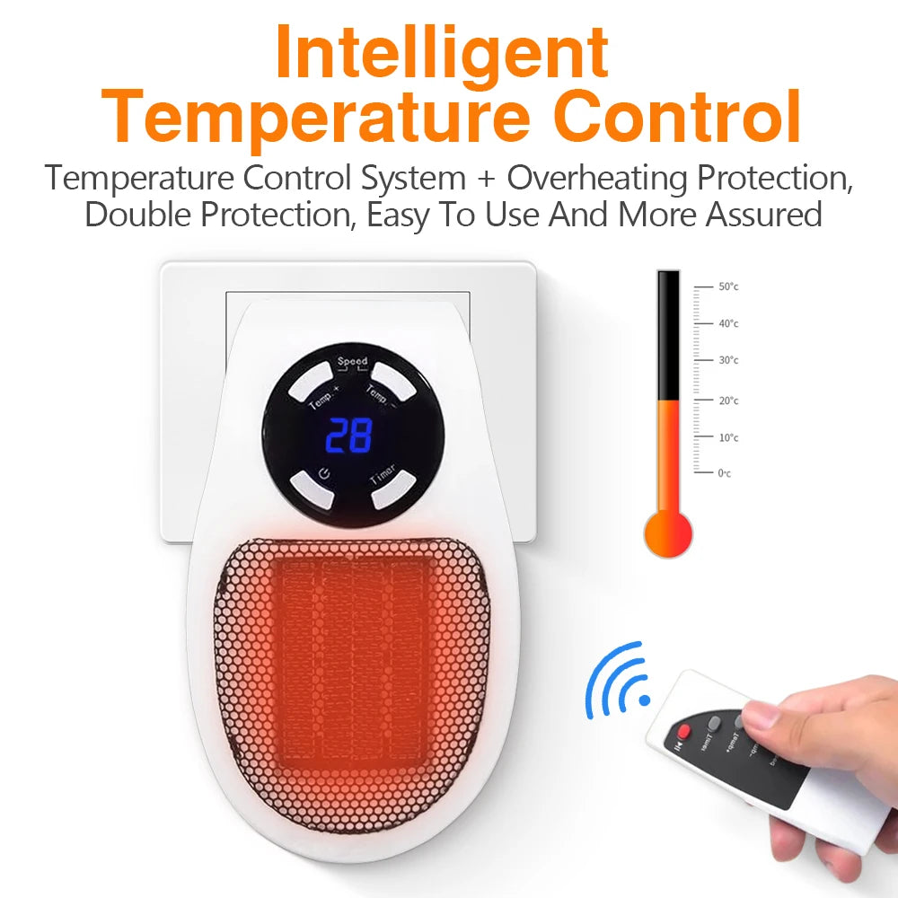 Purilite Select 500W Portable Electric Heater