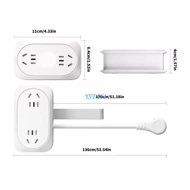 Purilite Select Set of  3 E15A  Fast Charging Plug | Multi Device Travel Socket | Compact Power Adapter | Foldable Wall Charger