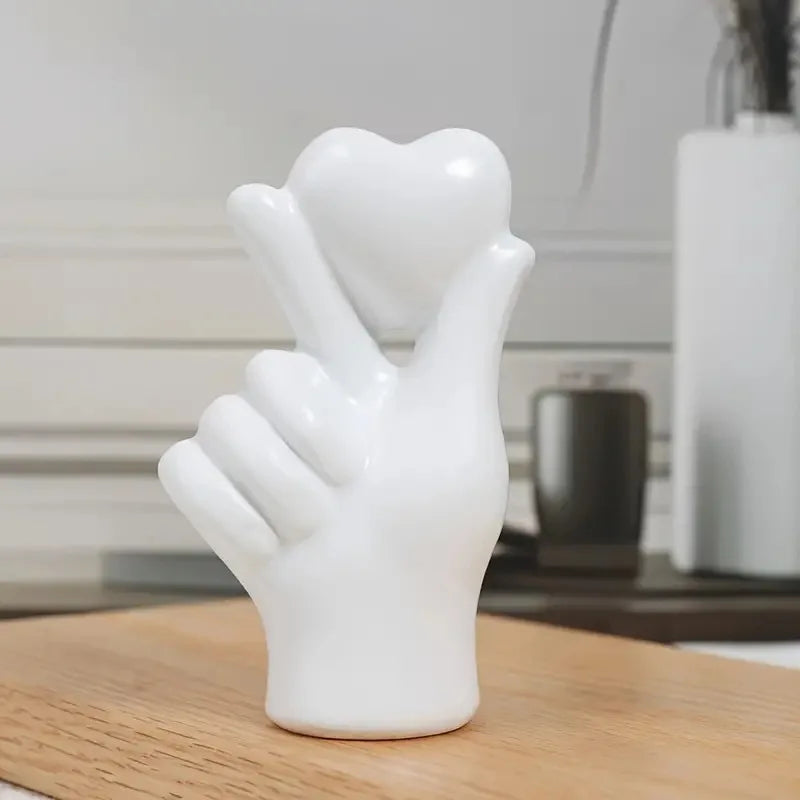 Purilite Select Love Heart Hand Figurine