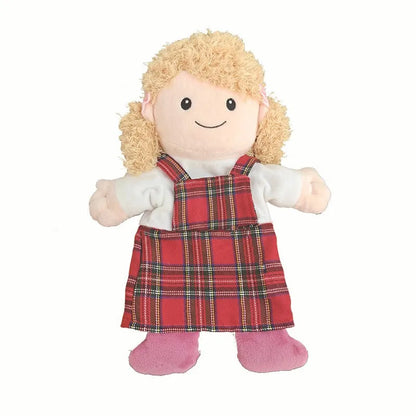 Purilite Select Family Plush Hand Finger Puppet Set Soft Cotton Educational Storytelling Toy for Kids and Adults (Set of 2)