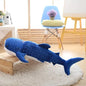 Purilite Select Large Whale Shark Body Pillow | Long Cute Fish Plush Sofa Decorative Back Cushion & Sleeping Pillow