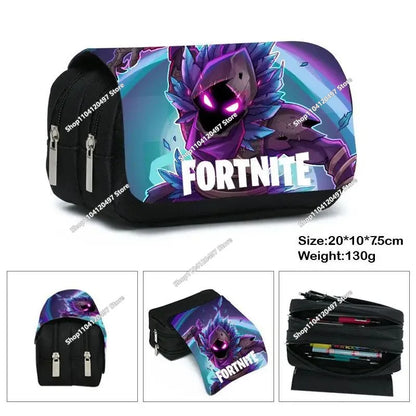 Purilite Select 3PCS Anime Fortnite Backpack Set