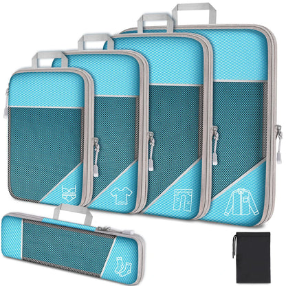 Purilite Select 3/6PCS Compressed Packing Cubes Set