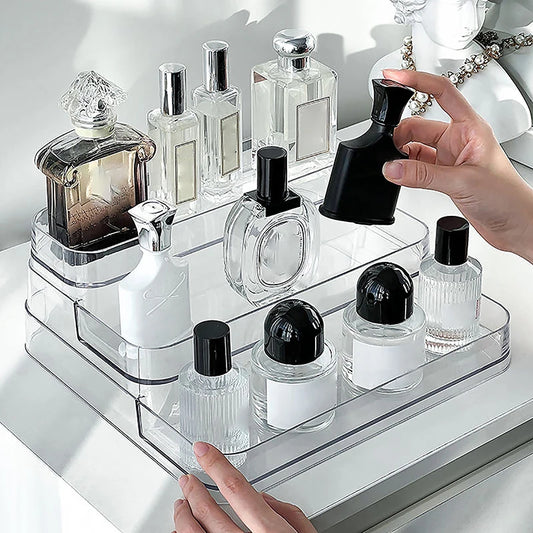 Purilite 3-Tier Desktop Perfume Shelf Organizer