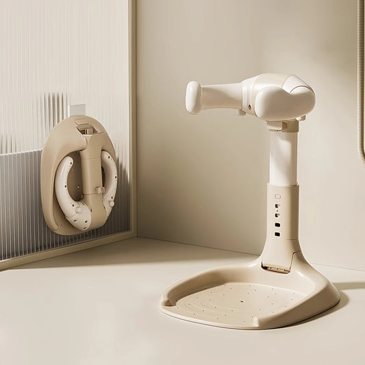 Purilite Select Safe Adjustable Baby Bath Tower | Toddler Shower Stand | Adjustable Bath Support | Bathroom Safety Aid