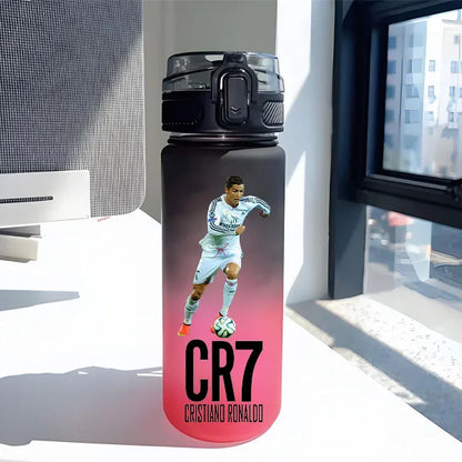 Purilite Select CR7 Football Star Straw Water Bottle