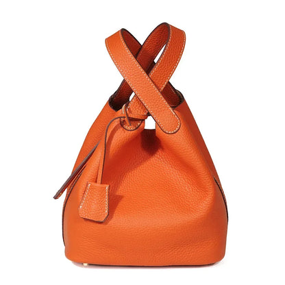 Purilite Select Cowhide Bucket Lunch Bag
