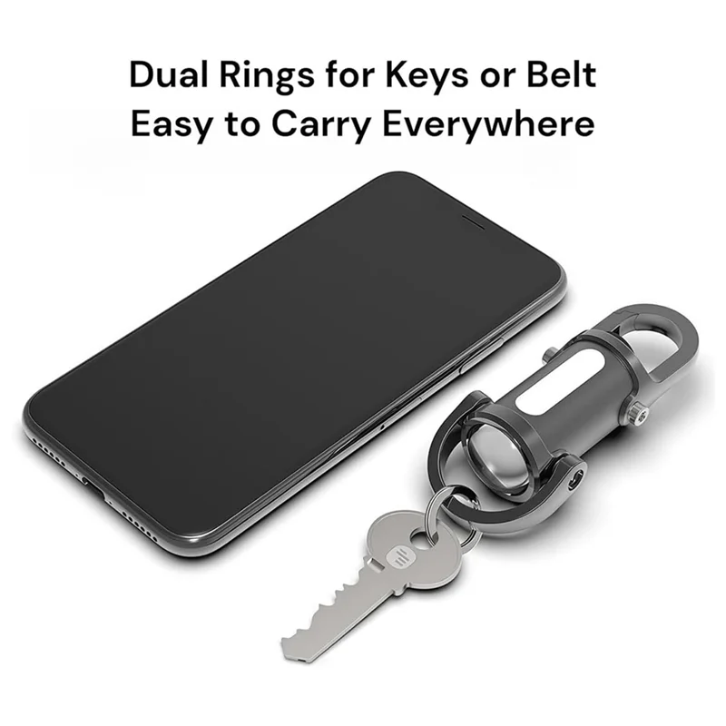 Purilite Select Mini Torch – 3-in-1 Pocket Flashlight, Power Bank & Keychain (High-Lumen, IPX7 Waterproof)