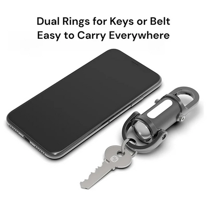 Purilite Select Mini Torch – 3-in-1 Pocket Flashlight, Power Bank & Keychain (High-Lumen, IPX7 Waterproof)