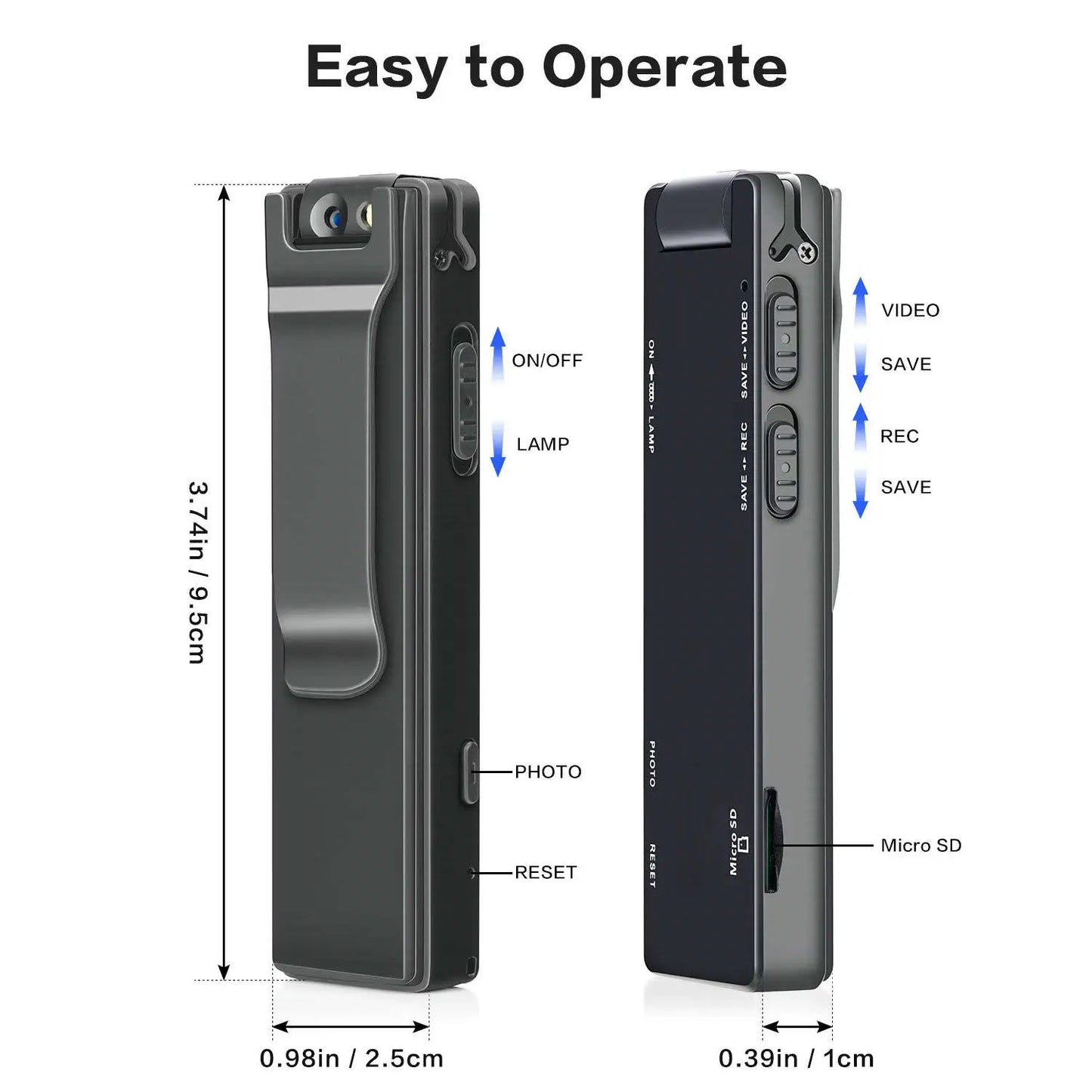 Purilite Select Magnetic Digital Mini Camera