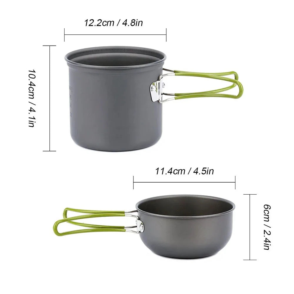 Purilite Select Ultralight Camping Cookware Mess Kit