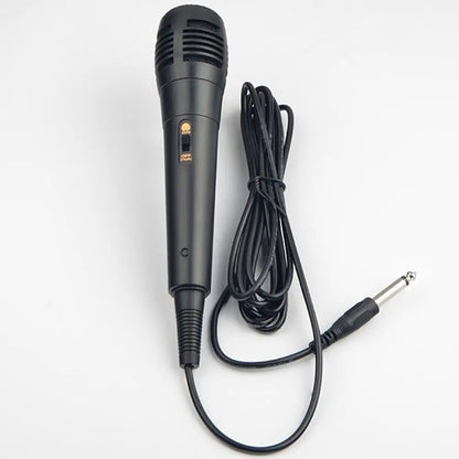PURILITE SELECT BLACK PROFESSIONAL WIRED HANDHELD DYNAMIC MICROPHONE – KARAOKE, RECORDING & VOCAL MIC (3.5MM / 6.35MM)