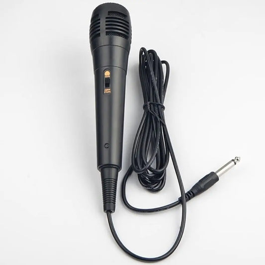 PURILITE SELECT BLACK PROFESSIONAL WIRED HANDHELD DYNAMIC MICROPHONE – KARAOKE, RECORDING & VOCAL MIC (3.5MM / 6.35MM)