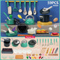 Purilite Select Kids Kitchen Toys Set 92/86/69/59 PCS Pretend Play Kitchen Accessories with Play Pots and Food Cooking Toy Set for Boys and Girls