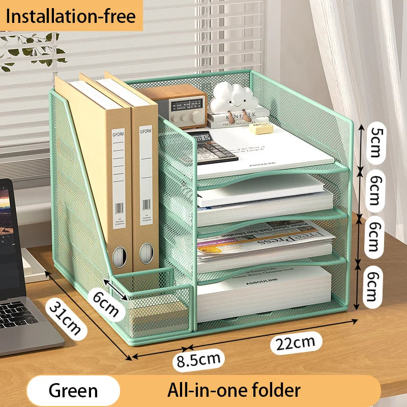 Purilite Select Office Desktop File Rack