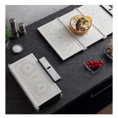 Purilite Select Household Table Food Warming Mat | Morphy Folding Electric Food Warmer | Ceramic Cooktop Heating Board | 220V Cooking Heating Mat