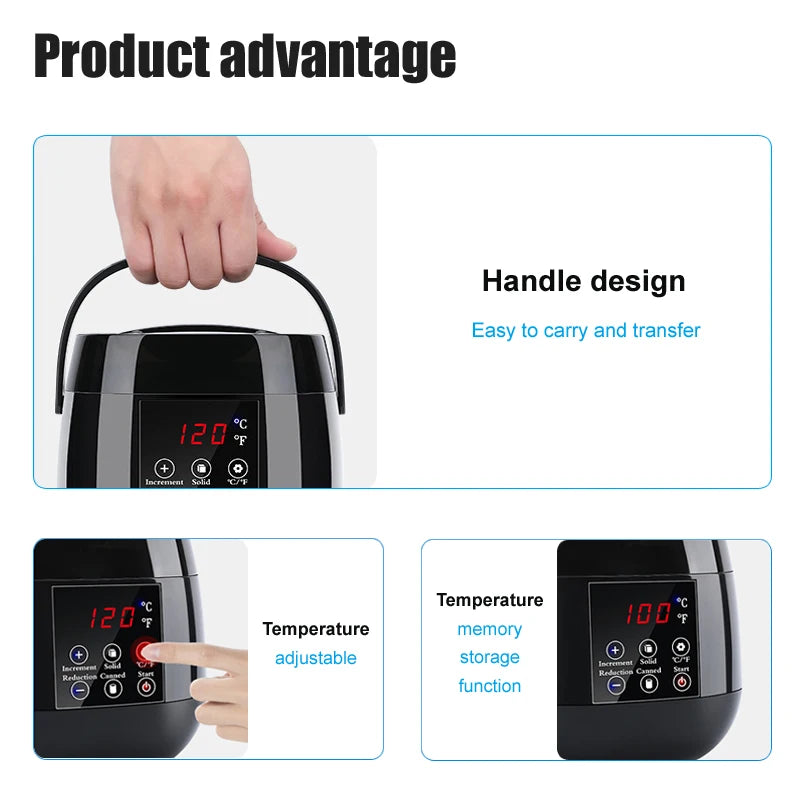 Purilite Select 500ml Wax Heater Machine