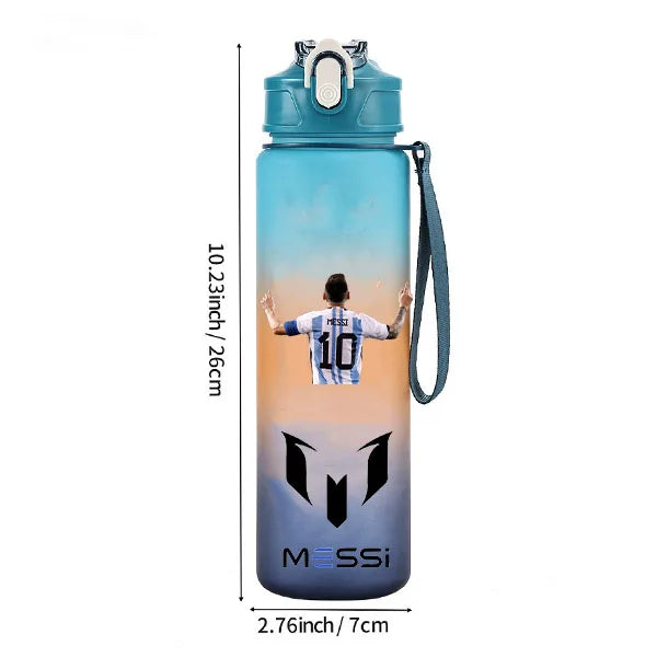 Purilite Select Lionel Messi 700ML Blue Water Bottle