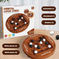 Purilite Select Dual Player Track Rotating Logic Chess Game – Four-in-a-Row Strategy Board Educational Tabletop Toy