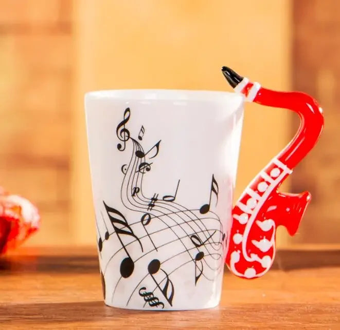 Purilite Select 240ml Creative Music Ceramic Mug