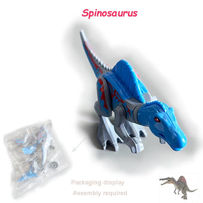 Purilite Select Jurassic Dinosaur Building Blocks Set | Mini Dinosaur Figures | Educational Construction Toy | Creative STEM Gift for Kids