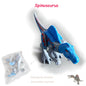 Purilite Select Jurassic Dinosaur Building Blocks Set | Mini Dinosaur Figures | Educational Construction Toy | Creative STEM Gift for Kids