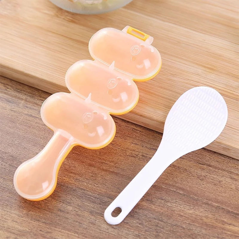 Purilite Select Rice Ball Shaker DIY Rice Baller Shakers Lunch Maker Mould Onigiri Mold Kitchen Sushi Tools Accessories