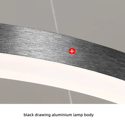 Purilite Select Nordic Minimalism Single Ring LED Chandelier