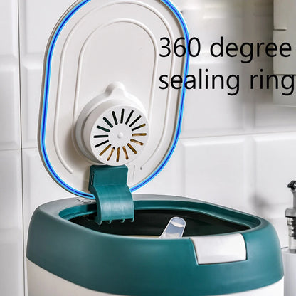 Purilite Select 5KG Rice Dispenser | 10KG Grain Storage Container | Airtight Kitchen Organizer | Cereal & Dry Food Storage Box