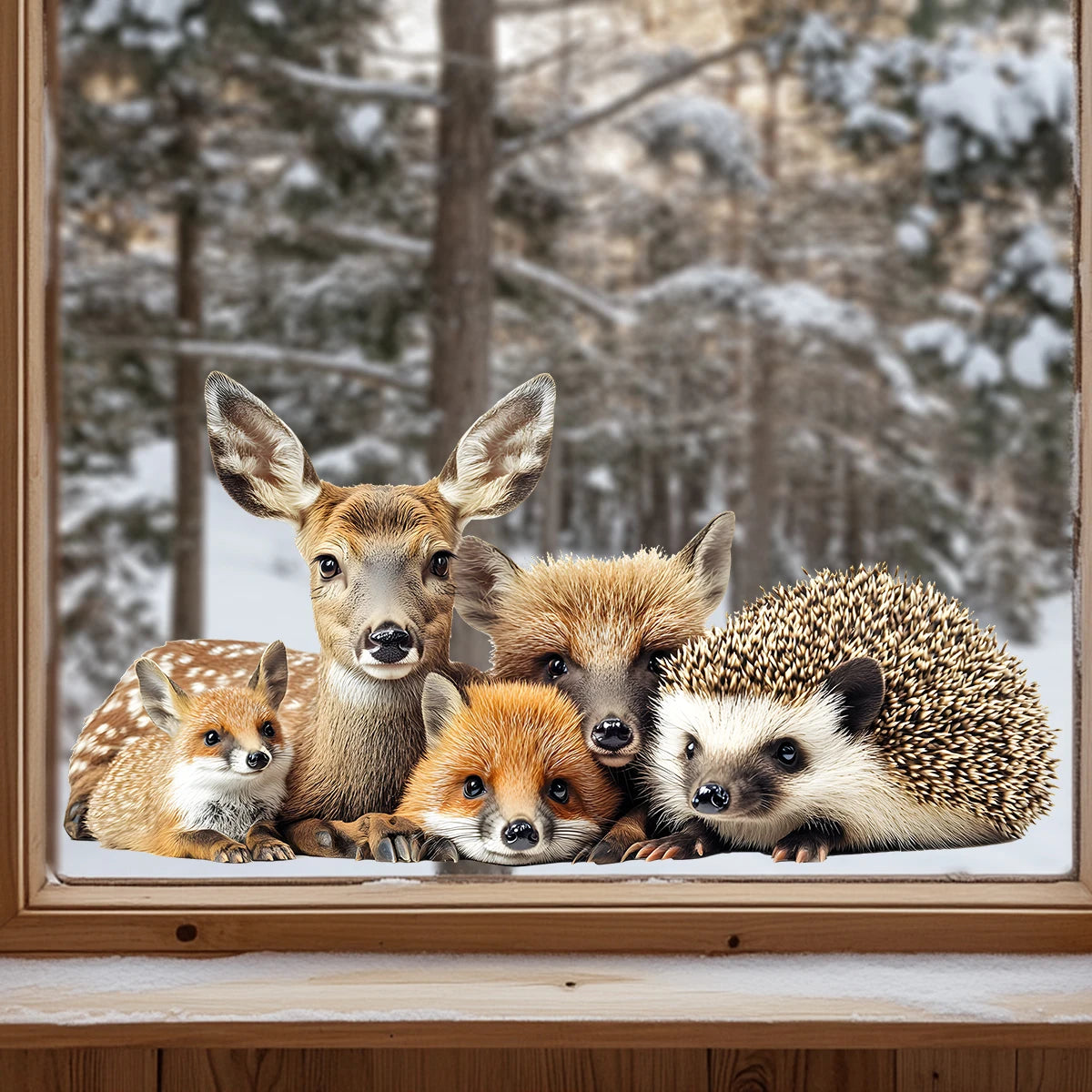 Purilite Select Transparent Animal Glass Sticker