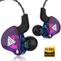 Purilite Select QKZ AK6 Copper Driver HiFi Wired Earphones 3.5MM