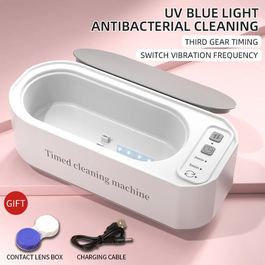 Purilite Select Ultrasonic Glasses & Jewelry Cleaning Machine 250mAh – 45KHz Deep Cleaning Cleaner with 3 Cleaning Modes