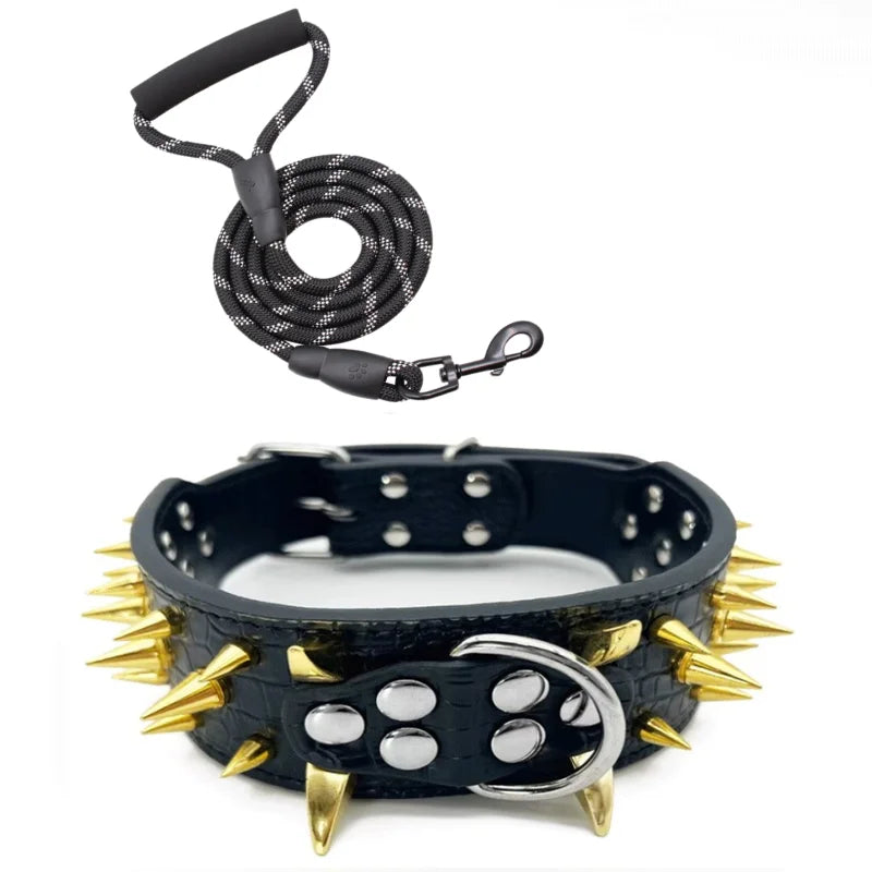 Purilite Select Spiked Studded Dog Collar