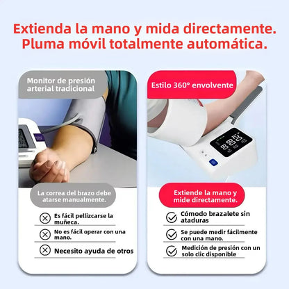 Purilite Select High Precision Tunnel Blood Pressure Monitor | Automatic Arm Cuff Digital BP Meter | Medical Grade Health Monitor