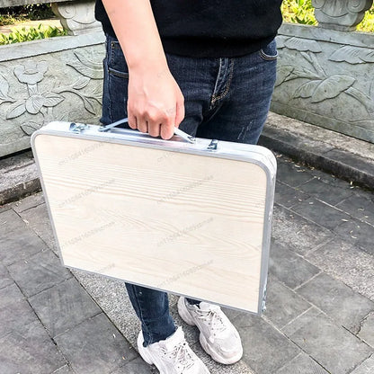 Purilite Select Portable Aluminum Folding Table | Lightweight Outdoor Camping Desk | Foldable Laptop & Study Table