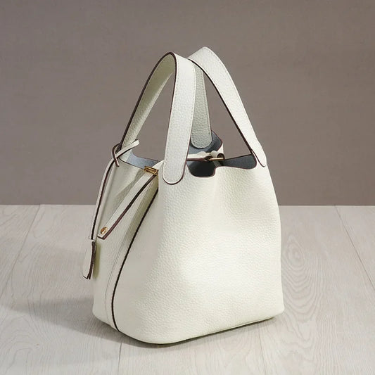 Purilite Select Cowhide Bucket Lunch Bag