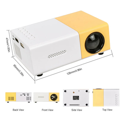 Purilite Select HD 1080P Mini LED Projector