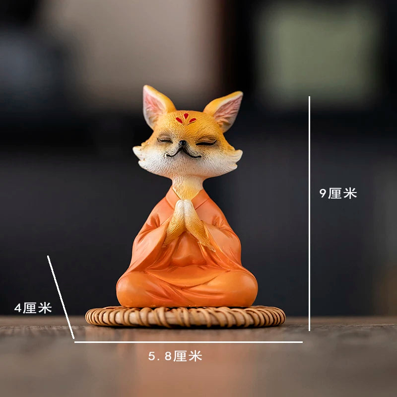 Purilite Select White Nine-Tailed Fox Figurine