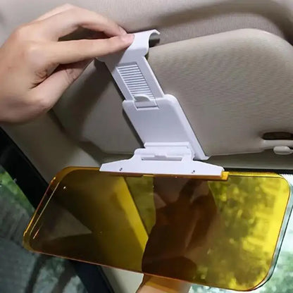 Purilite Select HD Car Sun Visor Day Night Anti-Glare UV Protection Adjustable Driving Visor Extension