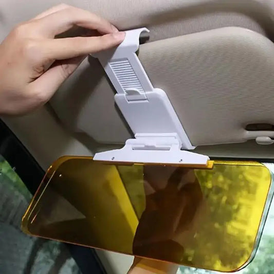 Purilite Select HD Car Sun Visor Day Night Anti-Glare UV Protection Adjustable Driving Visor Extension