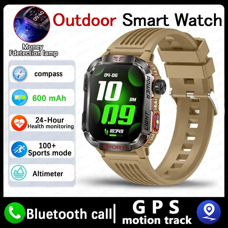 New Military GPS Smart Watch for Men