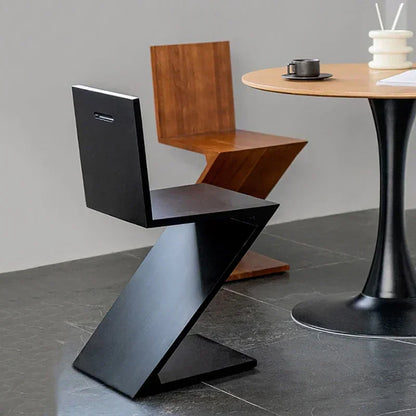 Purilite Select Solid Wood Z-Shaped Nordic Chair