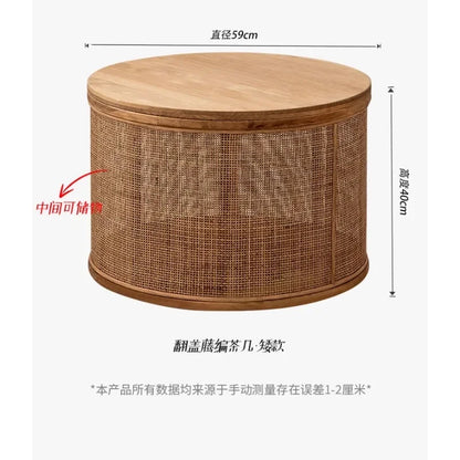 Purilite Select Japanese Round Coffee Table