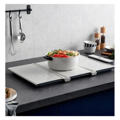 Purilite Select Household Table Food Warming Mat | Morphy Folding Electric Food Warmer | Ceramic Cooktop Heating Board | 220V Cooking Heating Mat